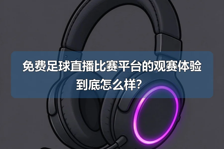 免费足球直播比赛平台的观赛体验到底怎么样？